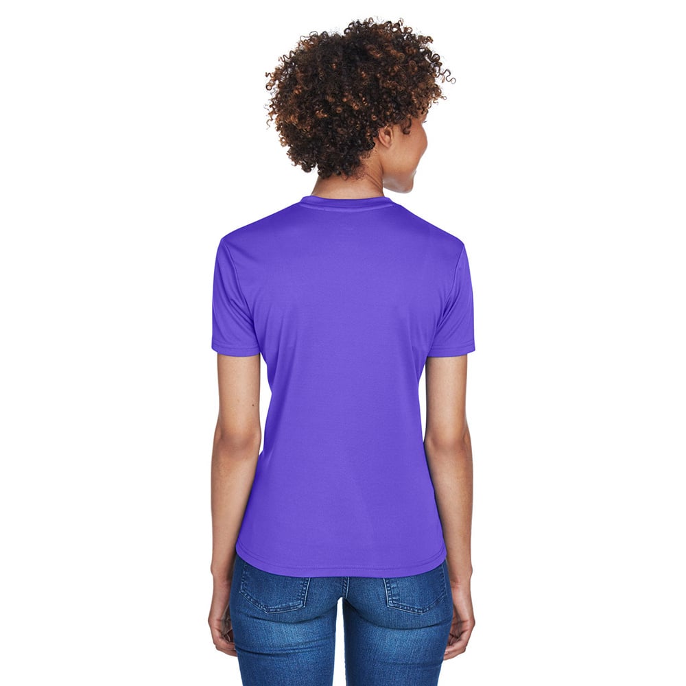 UltraClub Cool & Dry 8400L Ladies' Sport V-Neck T-Shirt