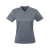 UltraClub Cool & Dry 8400L Ladies' Sport V-Neck T-Shirt