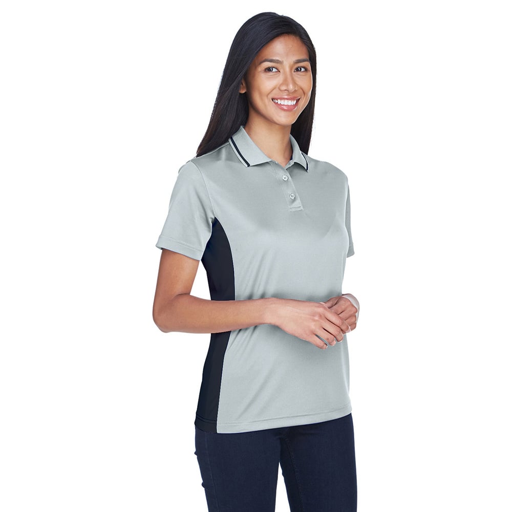 UltraClub Cool & Dry 8406L Ladies' Sport Two-Tone Polo