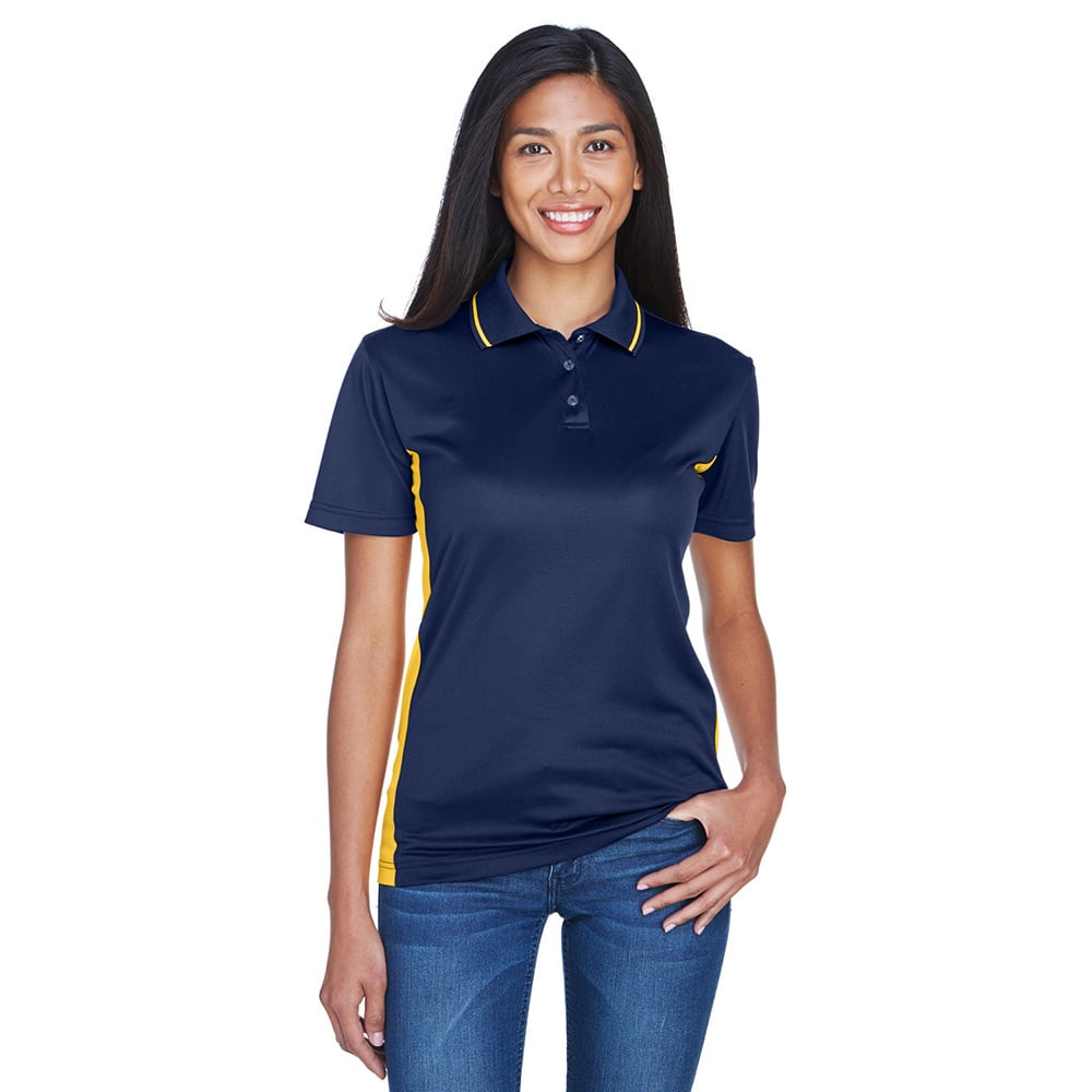 UltraClub Cool & Dry 8406L Ladies' Sport Two-Tone Polo