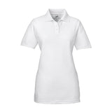 UltraClub Cool & Dry 8413L Ladies' Performance Polo with Tonal Stripes