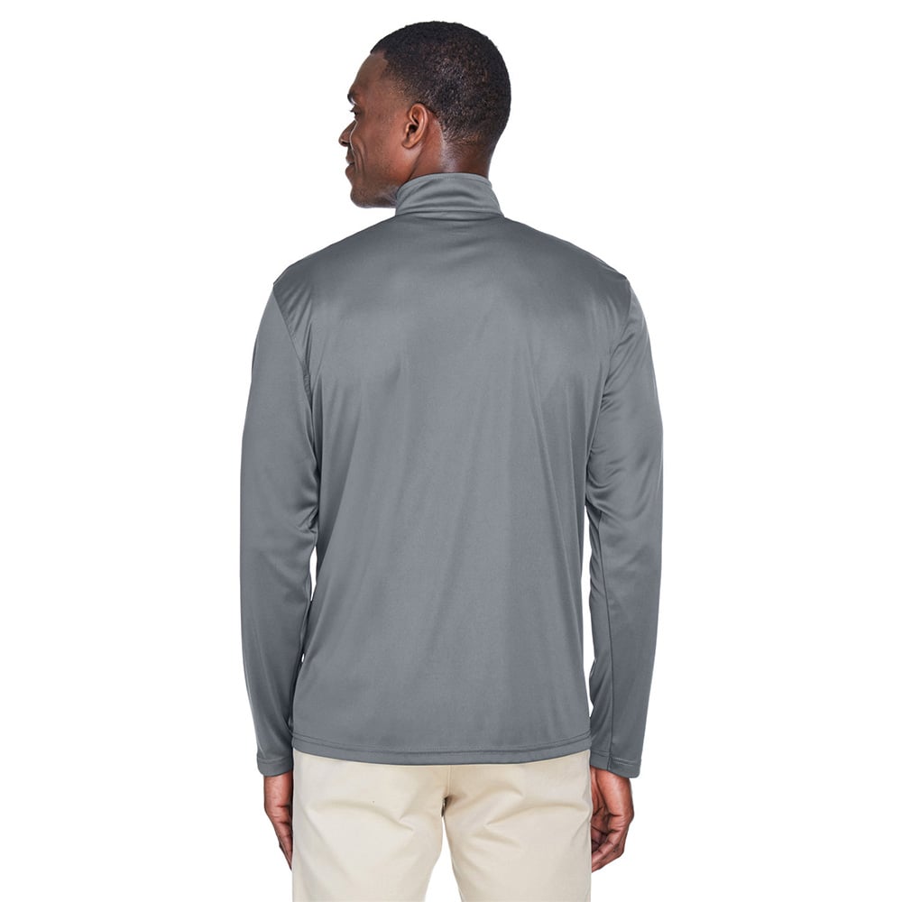 UltraClub Cool & Dry 8424 Men's Sport Quarter-Zip Pullover