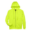 UltraClub 8463 Rugged Thermal-Lined Hooded Fleece Sweatshirt