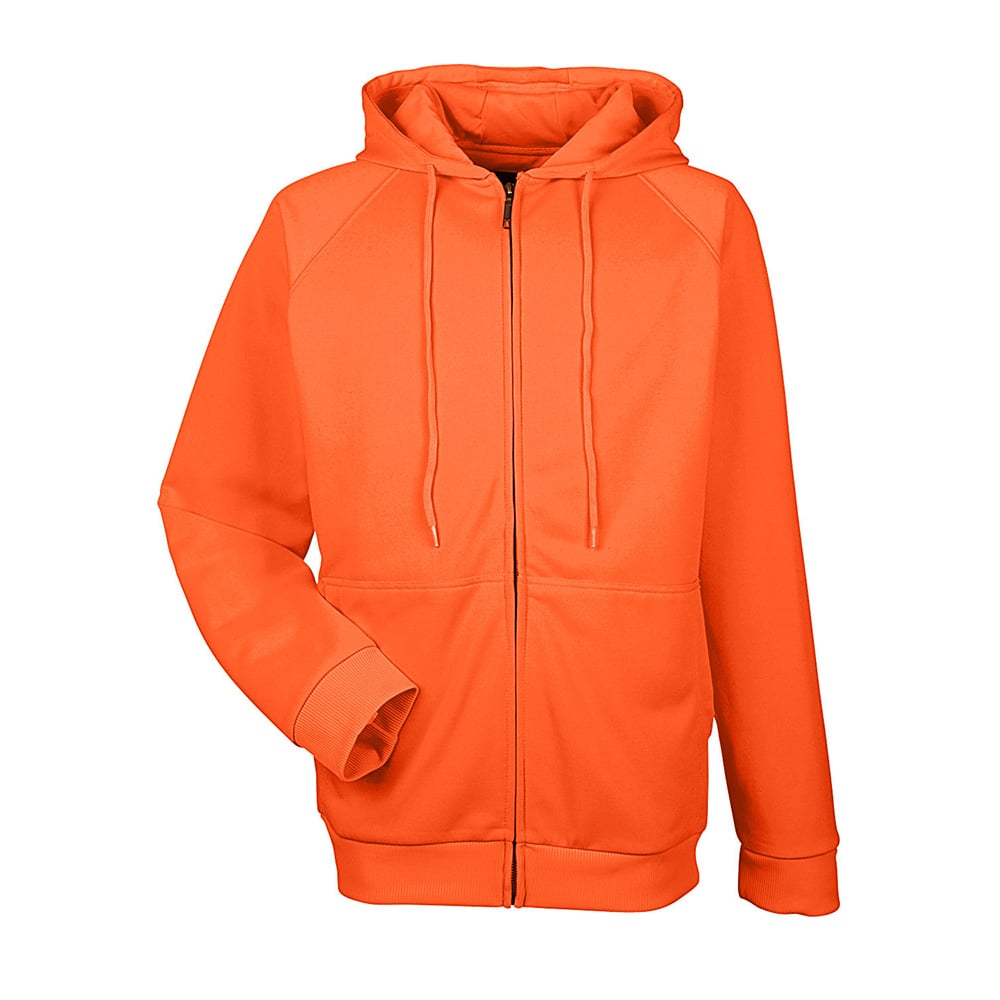 UltraClub 8463 Rugged Thermal-Lined Hooded Fleece Sweatshirt