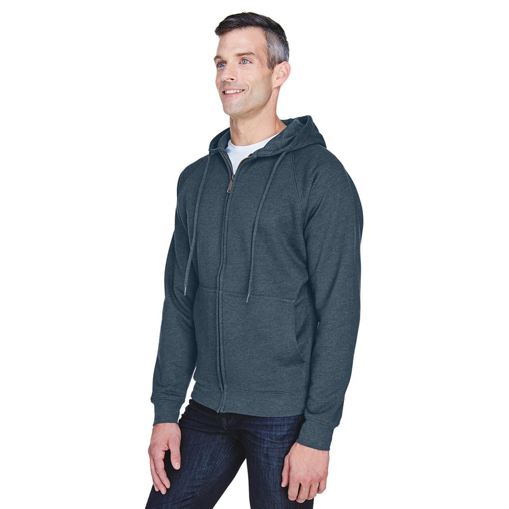 UltraClub 8463 Rugged Thermal-Lined Hooded Fleece Sweatshirt