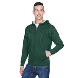 UltraClub 8463 Rugged Thermal-Lined Hooded Fleece Sweatshirt