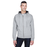 UltraClub 8463 Rugged Thermal-Lined Hooded Fleece Sweatshirt