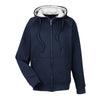 UltraClub 8463 Rugged Thermal-Lined Hooded Fleece Sweatshirt