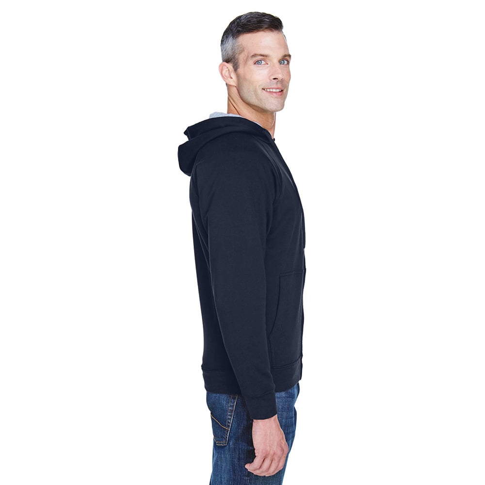 UltraClub 8463 Rugged Thermal-Lined Hooded Fleece Sweatshirt