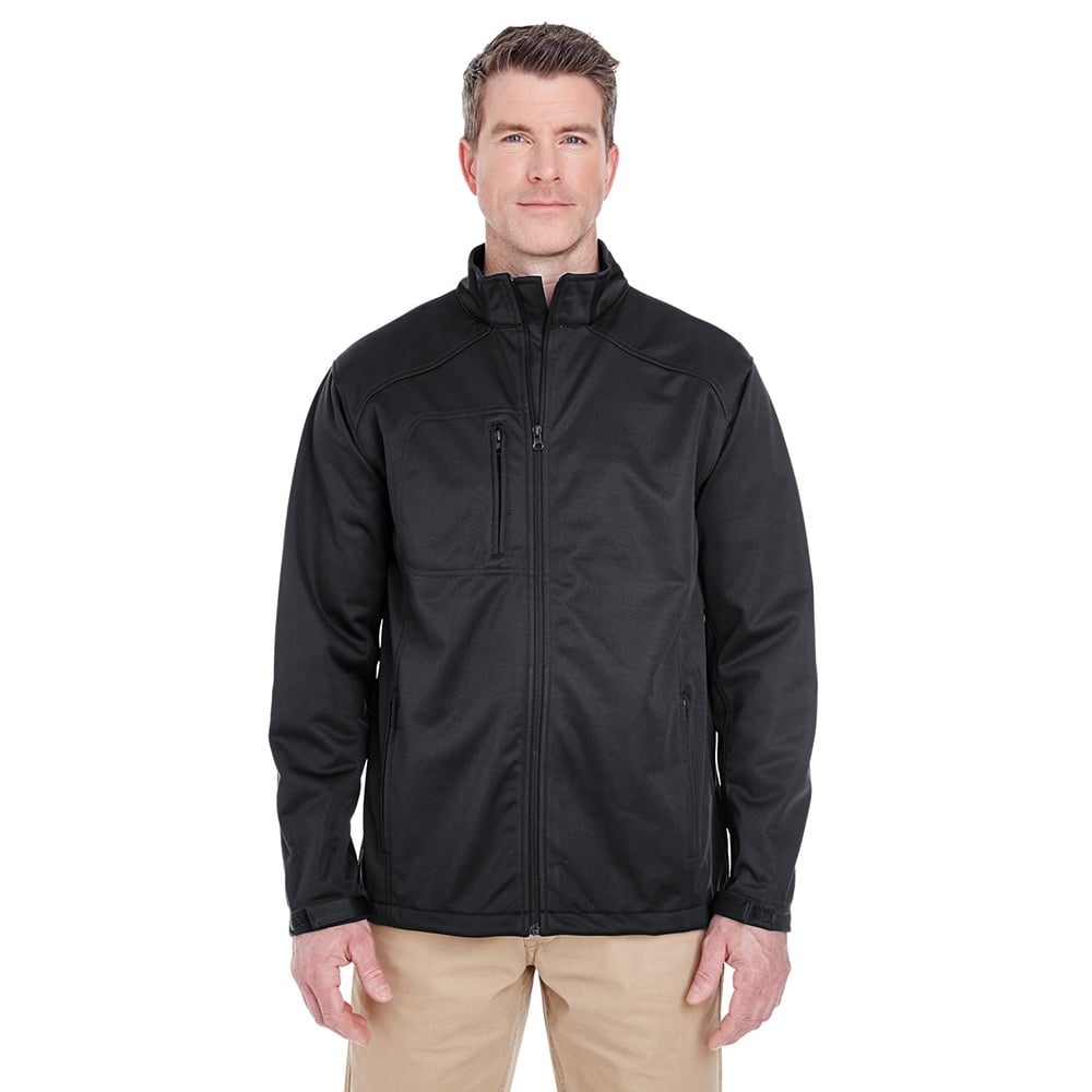 UltraClub 8477 Men's Solid Soft Shell Jacket