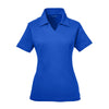 UltraClub 8507 Ladies' Egyptian Interlock V-Neck Polo