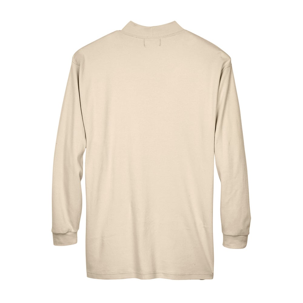 UltraClub 8510 Egyptian Interlock Mock Turtleneck T-Shirt