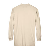 UltraClub 8510 Egyptian Interlock Mock Turtleneck T-Shirt