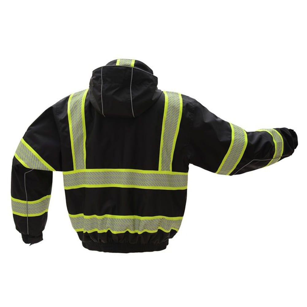 Onyx Hi Vis Waterproof 3-in-1 Ripstop Winter Bomber Jacket, Class 3