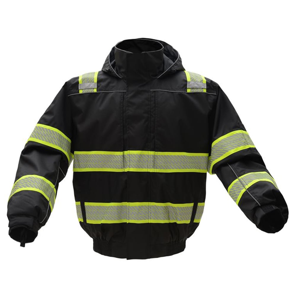 Onyx Hi Vis Waterproof 3-in-1 Ripstop Winter Bomber Jacket, Class 3