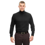 UltraClub 8516 Egyptian Interlock Turtleneck T-Shirt with Long-Sleeves