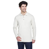 UltraClub 8532 Men's  Classic Long-Sleeve Piqué Polo