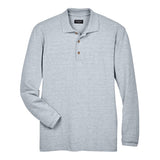 UltraClub 8532 Men's  Classic Long-Sleeve Piqué Polo