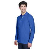 UltraClub 8532 Men's  Classic Long-Sleeve Piqué Polo