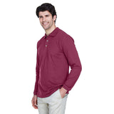 UltraClub 8532 Men's  Classic Long-Sleeve Piqué Polo