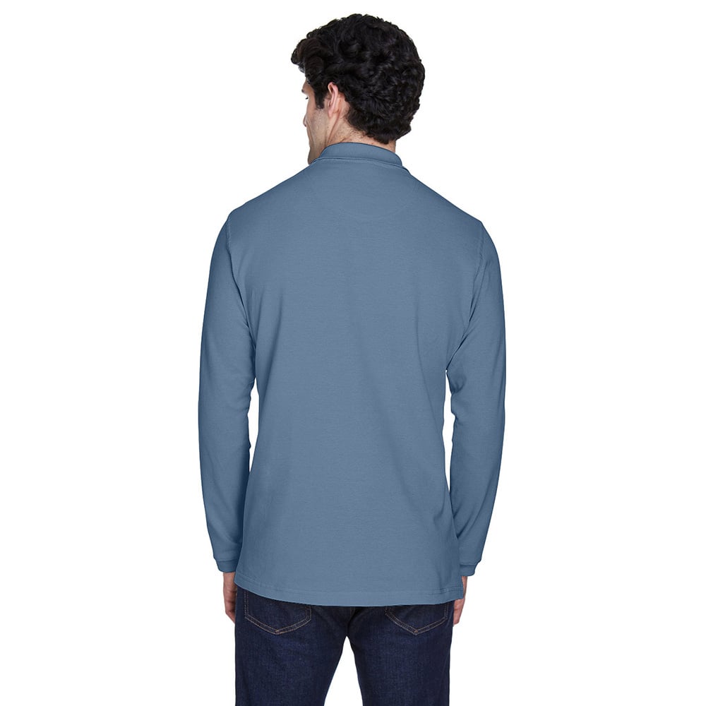 UltraClub 8532 Men's  Classic Long-Sleeve Piqué Polo