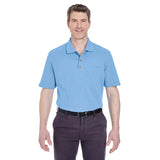 UltraClub 8534 Men's  Classic Piqué Polo with Pocket