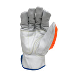 OGRE-GT™ Goatskin Gloves/Leather Palm + Aramid/Fiberglass/Steel Lining, 1 pair