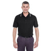 UltraClub 8545 Men's Whisper Piqué® Polo with Tipped Collar and Cuffs