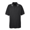 UltraClub 8545 Men's Whisper Piqué® Polo with Tipped Collar and Cuffs