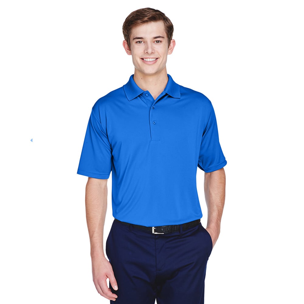 UltraClub Cool & Dry 8610 Men's Elite Performance Interlock Polo