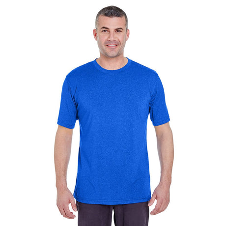 UltraClub Cool & Dry 8619 Men's Heathered Performance T-Shirt