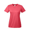 UltraClub Cool & Dry 8619L Ladies' Heathered Performance T-Shirt