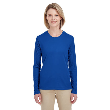 UltraClub Cool & Dry 8622W Ladies' Performance Long-Sleeve T-Shirt