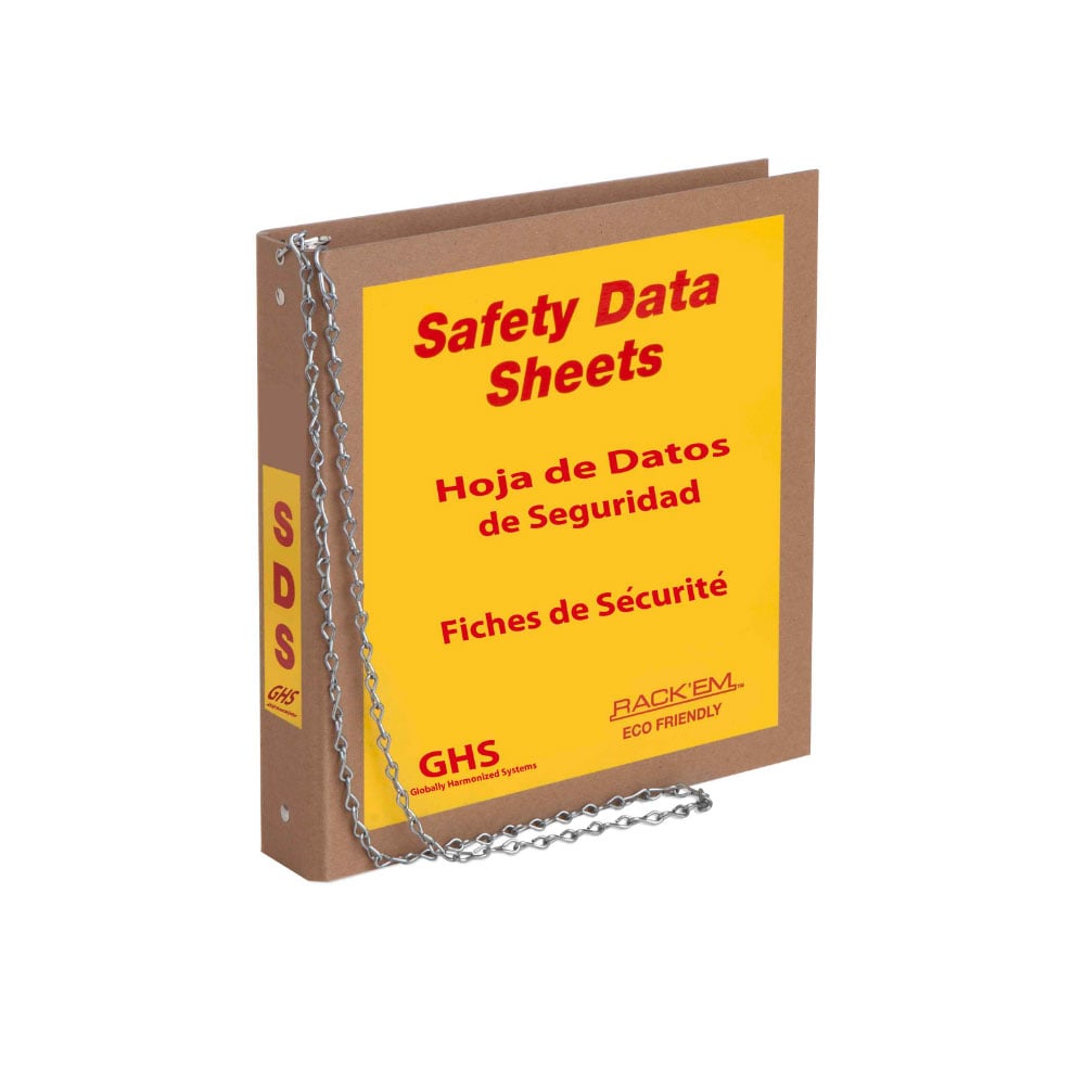 Eco Friendly SDS Binder, 3 Language