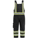 Premium Two-Tone Hi-Vis Winter Bib with Quilted Lining, Class E