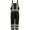 Premium Two-Tone Hi-Vis Winter Bib with Quilted Lining, Class E