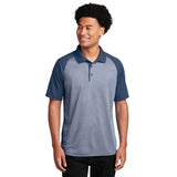 Sport-Tek ST641 PosiCharge RacerMesh Raglan Heather Polo