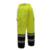 Hi-Vis Safety Pants, Segment Tape, Class 3