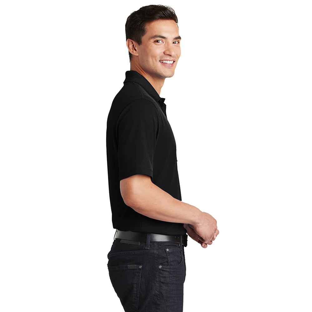 Port Authority K110P Dry Zone UV Micro-Mesh Polo Shirt with Pocket