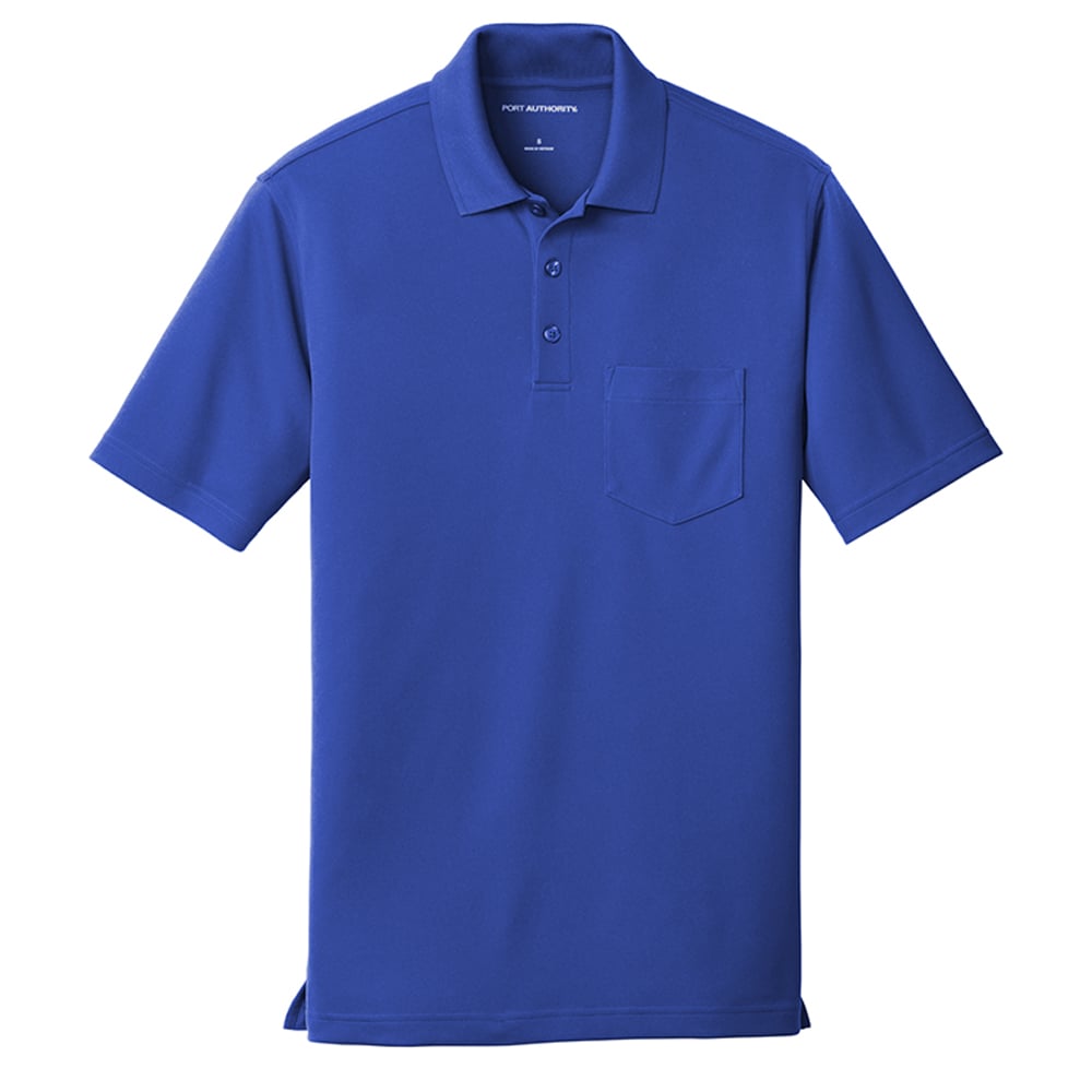 Port Authority K110P Dry Zone UV Micro-Mesh Polo Shirt with Pocket