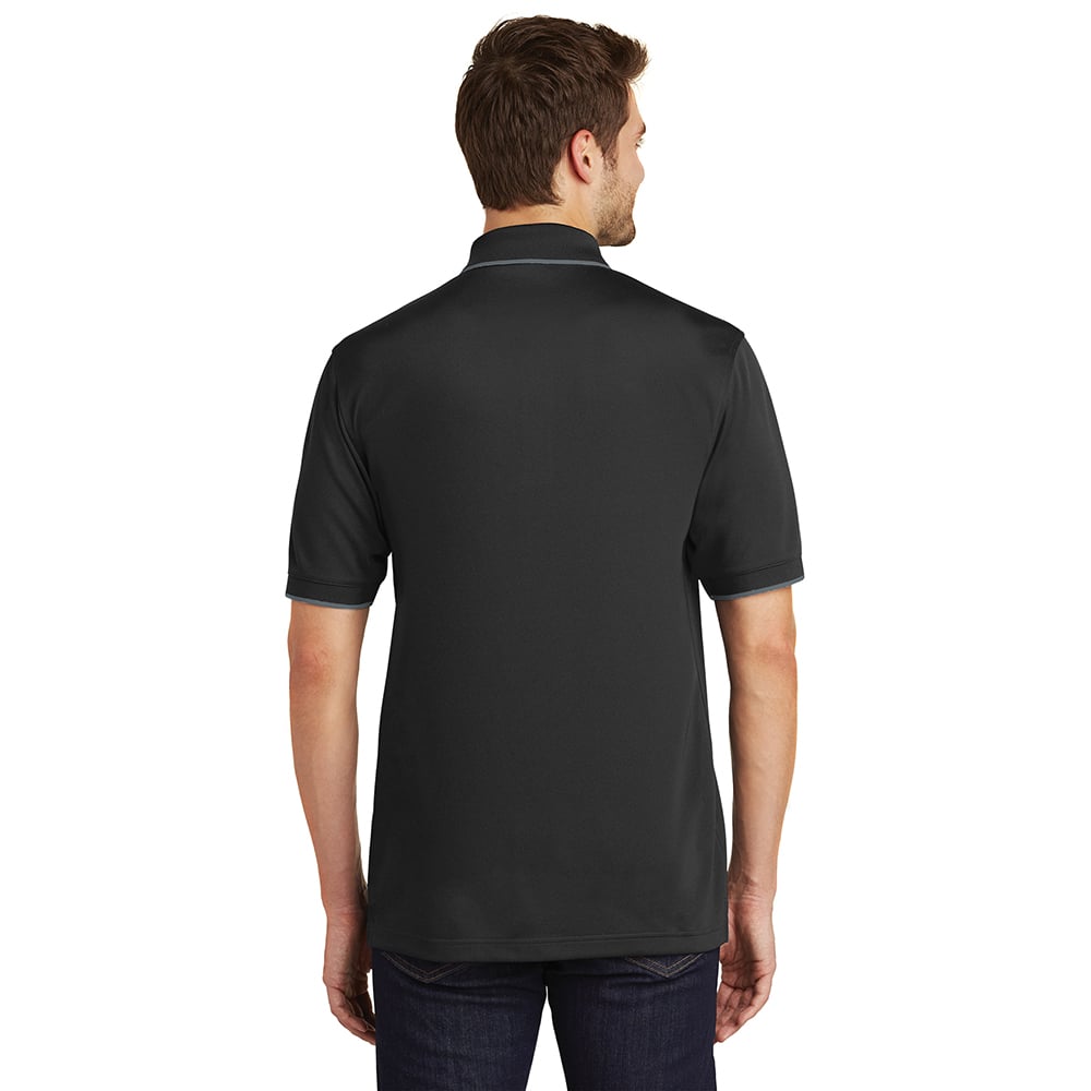 Port Authority K111 Dry Zone UV Micro-Mesh Polo with Tipped Collar