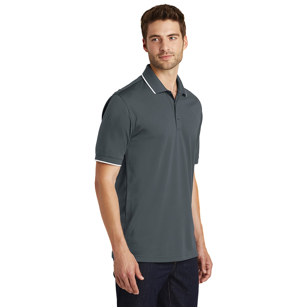 Port Authority K111 Dry Zone UV Micro-Mesh Polo with Tipped Collar