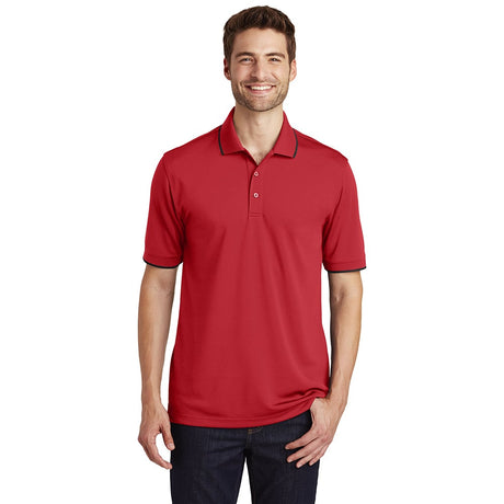 Port Authority K111 Dry Zone UV Micro-Mesh Polo with Tipped Collar