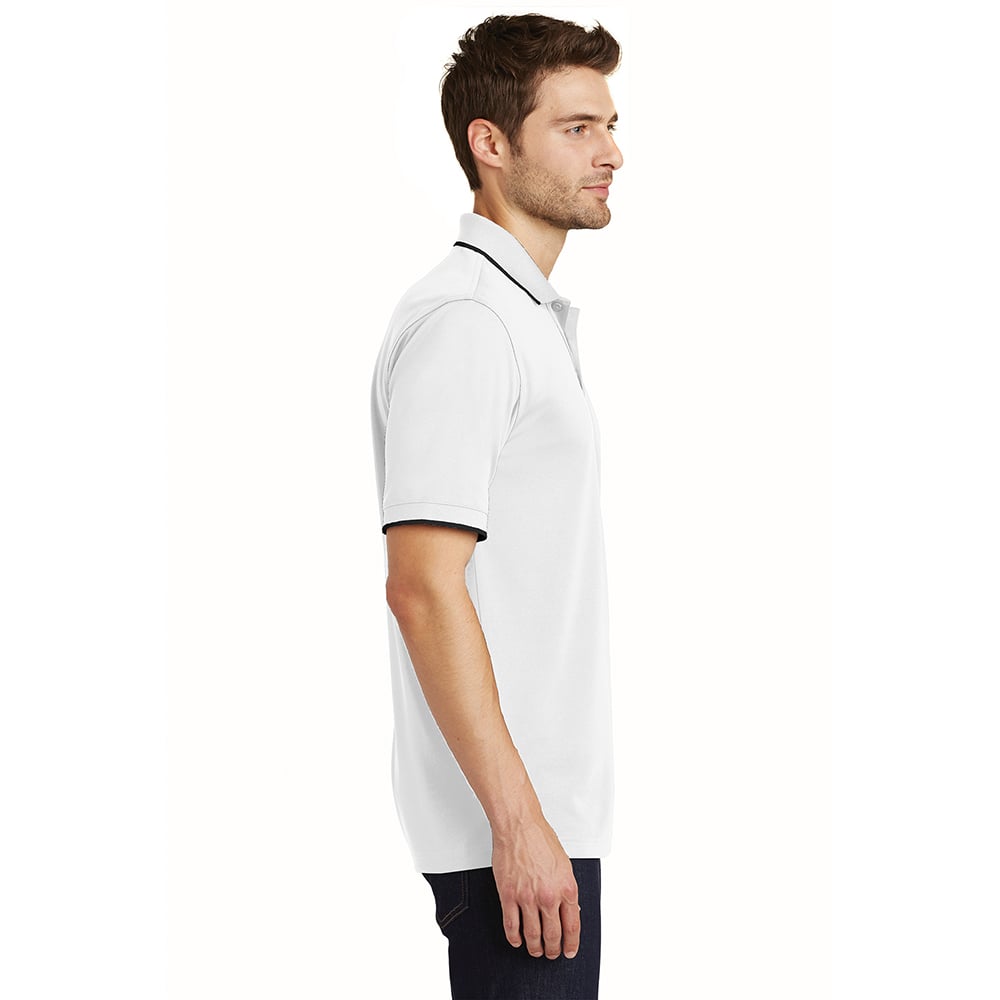 Port Authority K111 Dry Zone UV Micro-Mesh Polo with Tipped Collar