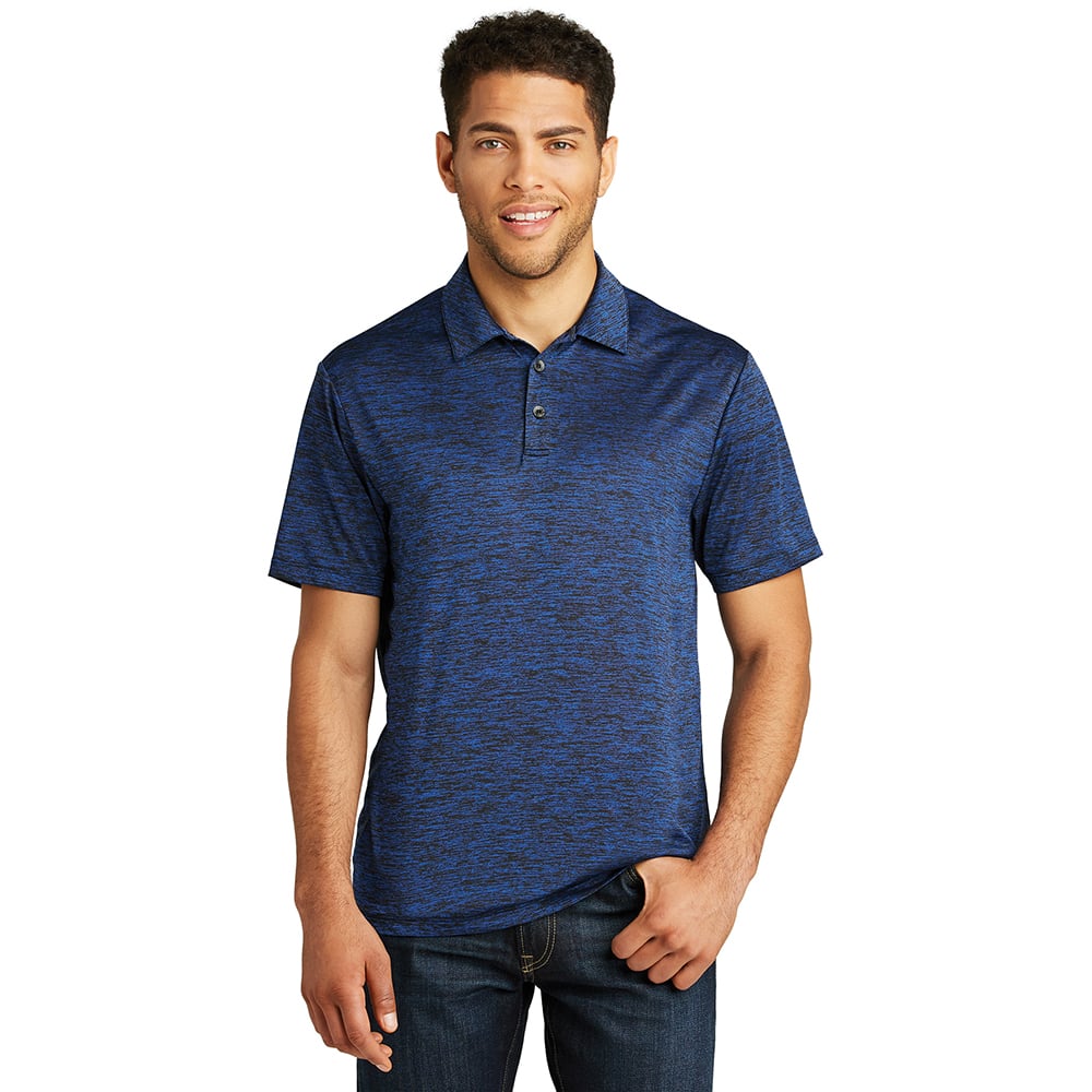 Sport-Tek ST590 PosiCharge Electric Heather Short Sleeve Polo