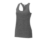 Sport-Tek LST396 PosiCharge Women's Heather Racerback Tank Top