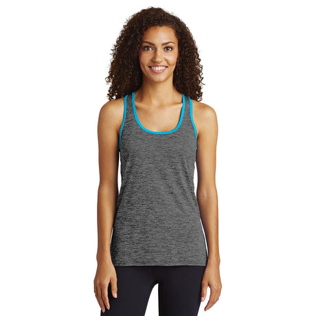 Sport-Tek LST396 PosiCharge Women's Heather Racerback Tank Top