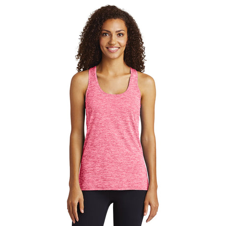 Sport-Tek LST396 PosiCharge Women's Heather Racerback Tank Top