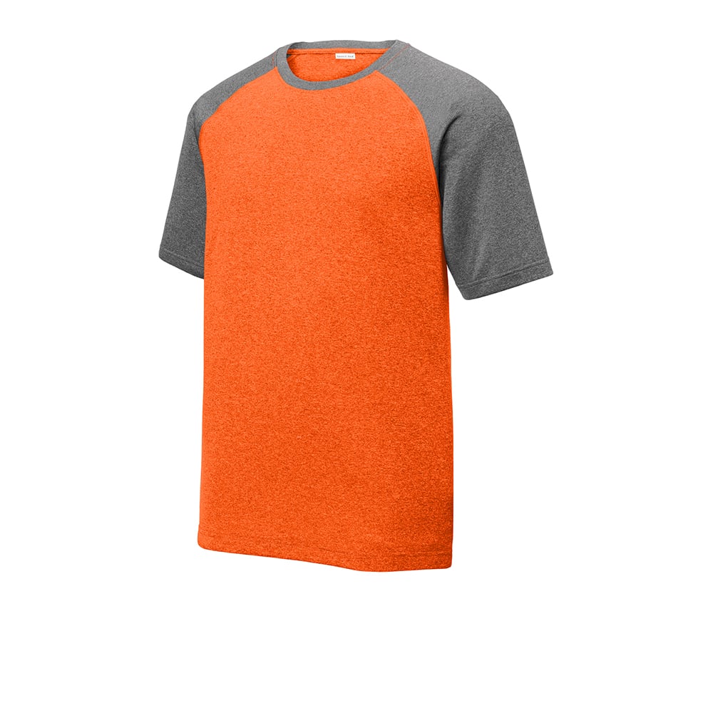 Sport-Tek ST362 Two Tone Heather Contender Crew Neck Tee