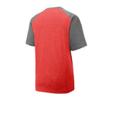 Sport-Tek ST362 Two Tone Heather Contender Crew Neck Tee